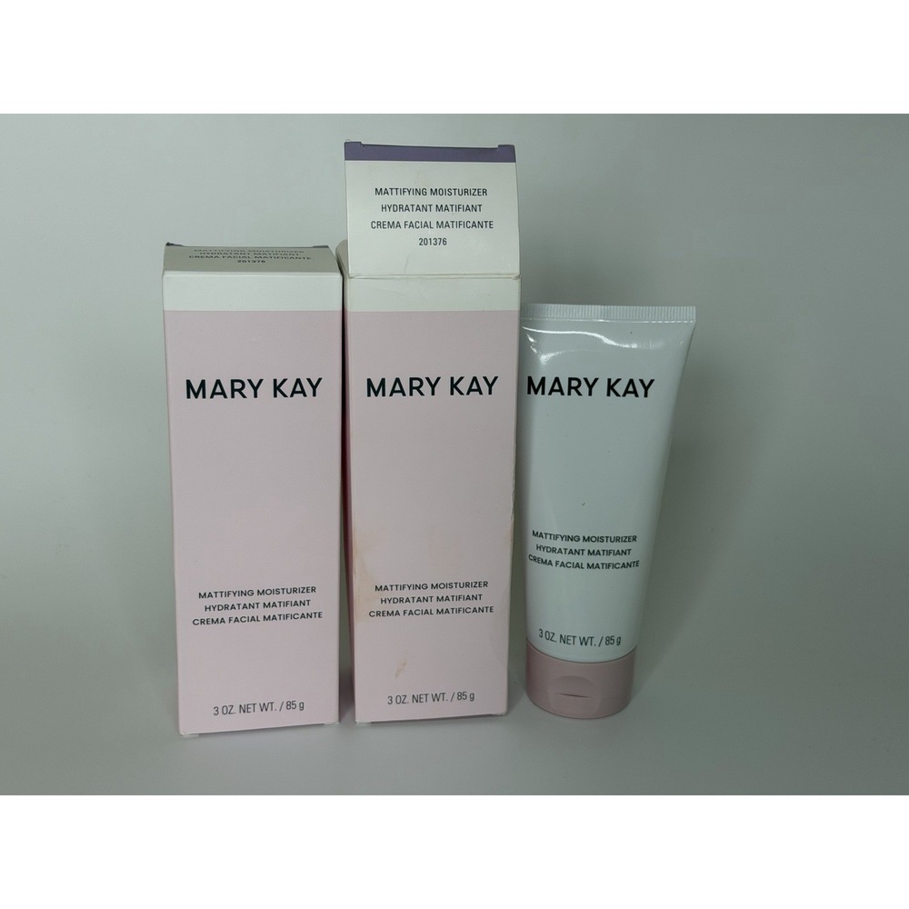 Lot Of 2 MARY KAY MATTIFYING MOISTURIZER 201376 COMBINATION TO OILY SKIN